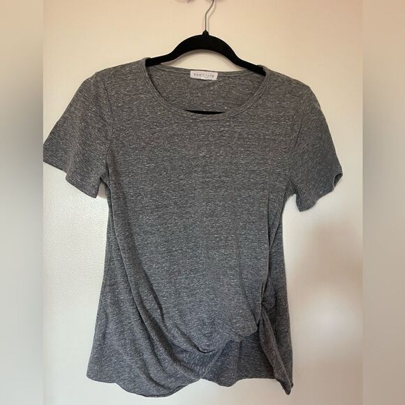 Womens • SOCIALITE • knot front T shirt - Picture 1 of 5